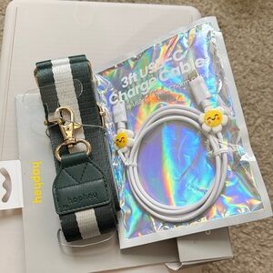 Charging cord & Cell Phone Crossbody Strap